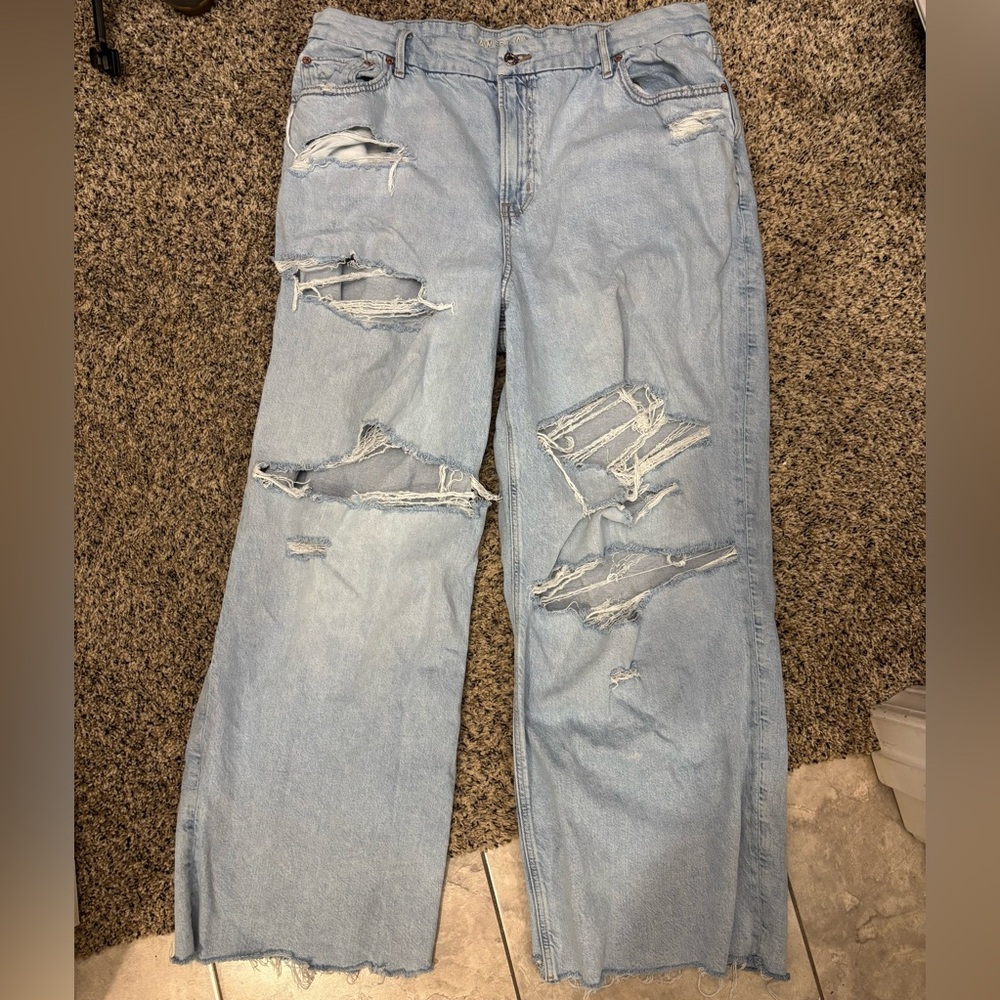 American Eagle Outfitters Light Blue Denim Jeans New Without Tags
